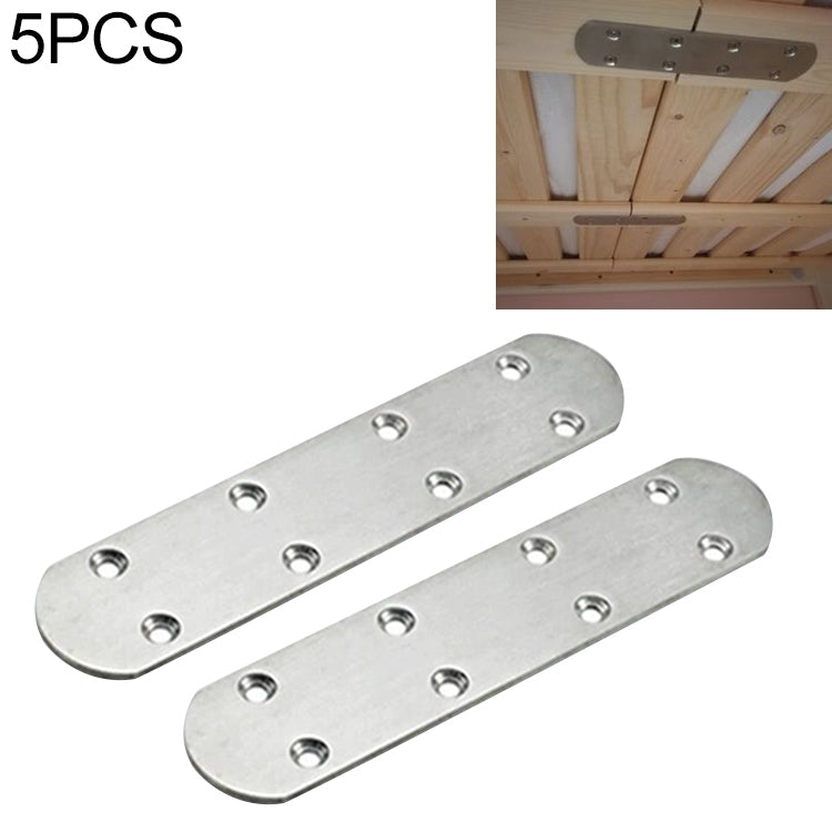 5 PCS Stainless Steel Connection Code Straight Connecting Piece, Number: 20