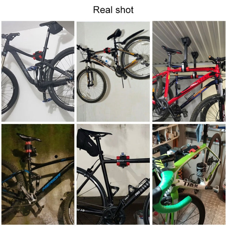 DEEMOUNT RCK-032 Mountain Bike Indoor Hanger Parking Rack(Black)