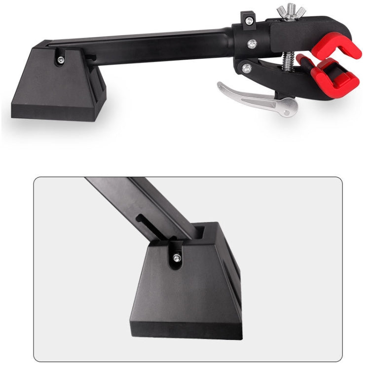 DEEMOUNT RCK-032 Mountain Bike Indoor Hanger Parking Rack(Black)
