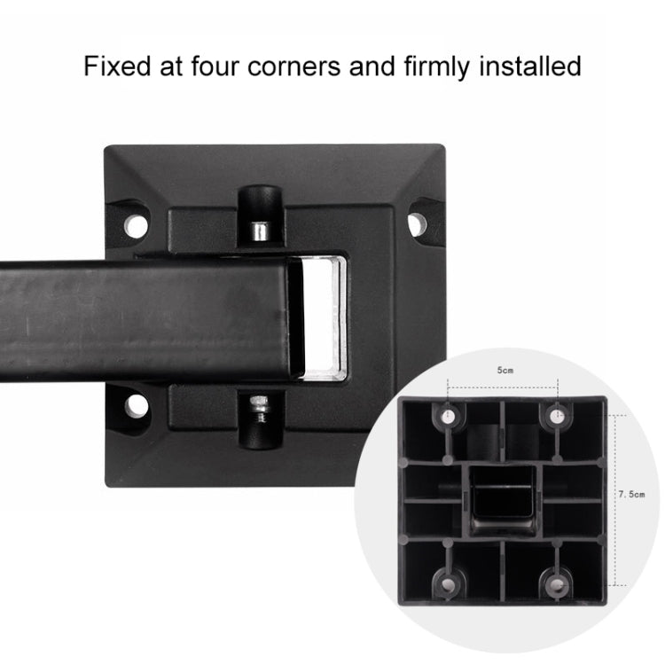 DEEMOUNT RCK-032 Mountain Bike Indoor Hanger Parking Rack(Black)