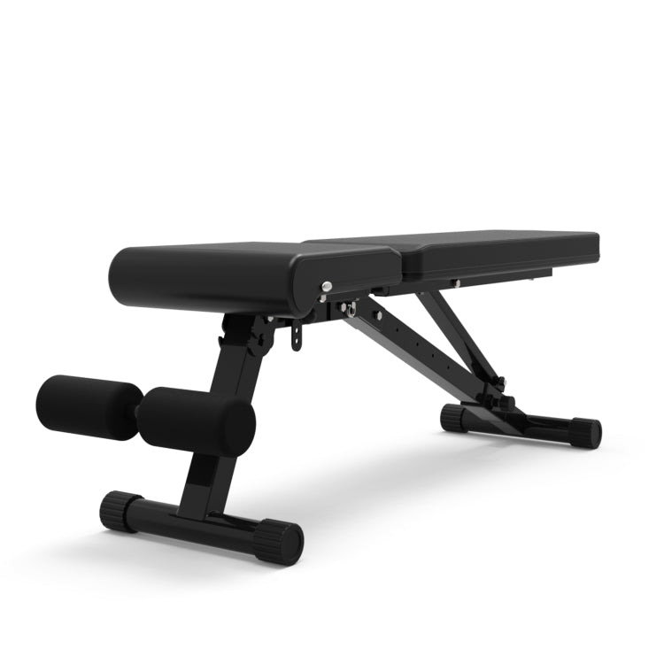 [US Warehouse] Adjustable Fitness Foldable Dumbbell Bench for Home Multi-Function, Size: 48.8x13.3x46 inch