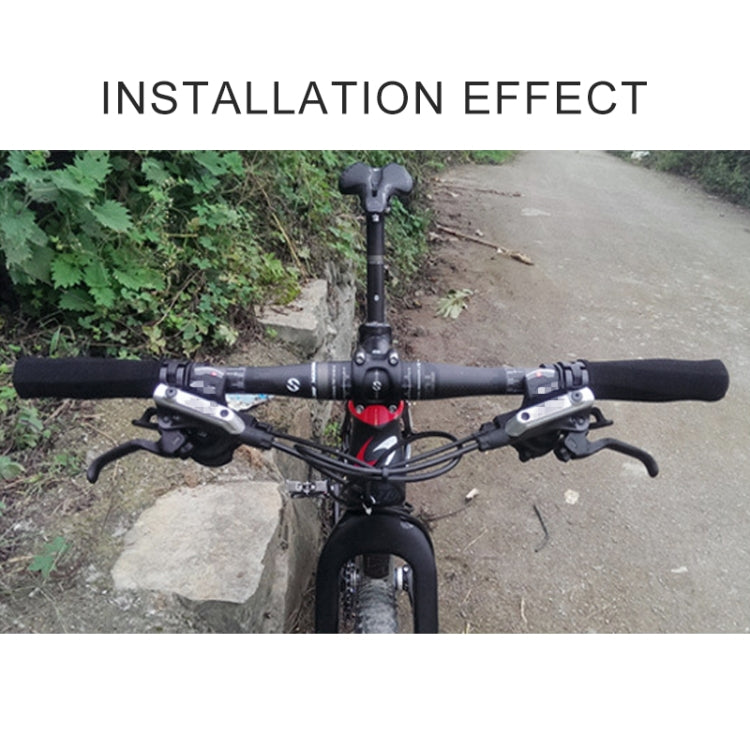 TOSEEK Full Carbon Fiber Road Bike Straight Handlebar, Size: 580mm (Matte)