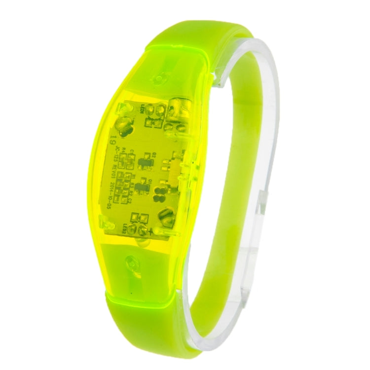 Fashion Sound Activated LED Silicone Bracelet