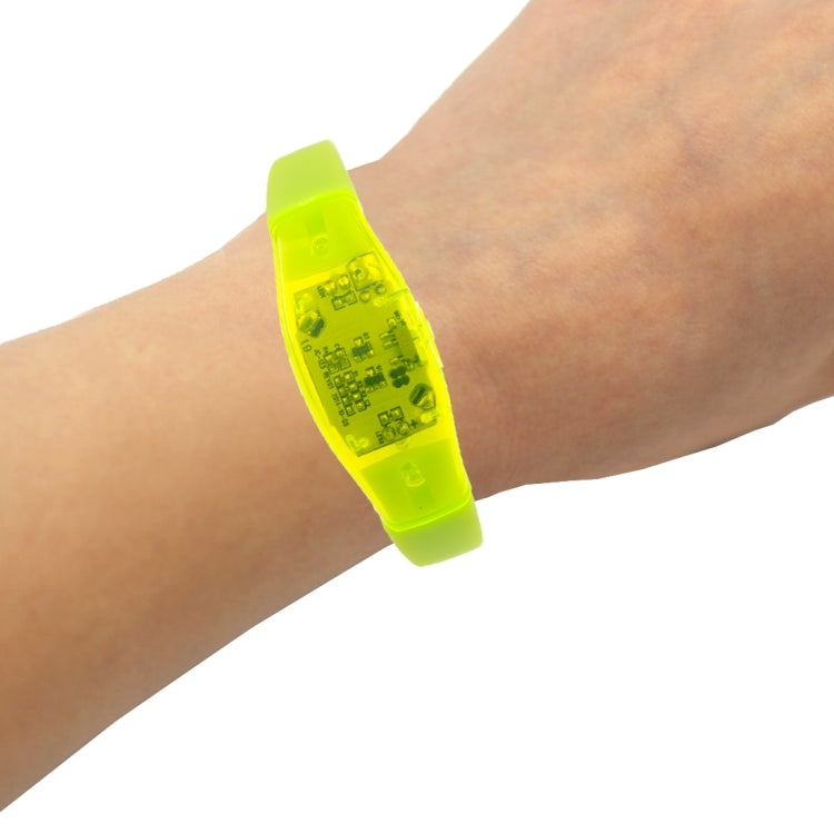 Fashion Sound Activated LED Silicone Bracelet