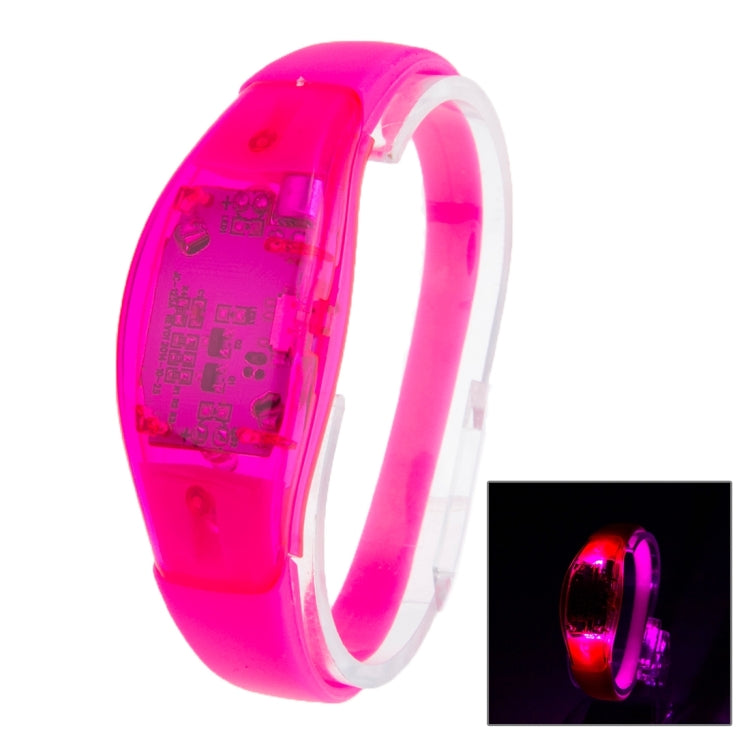 Fashion Sound Activated LED Silicone Bracelet
