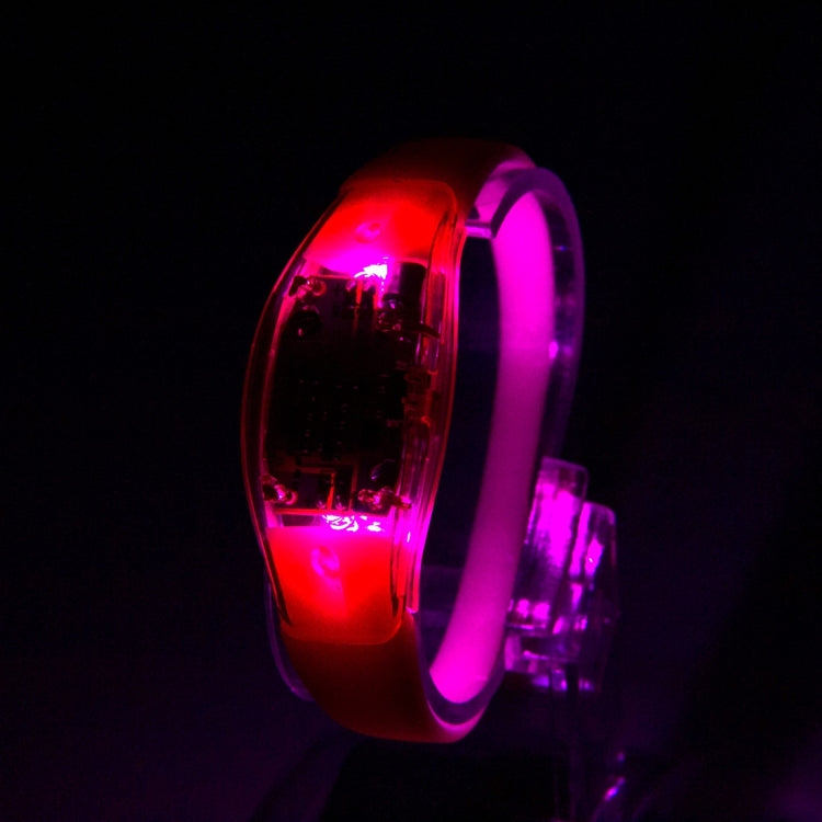 Fashion Sound Activated LED Silicone Bracelet