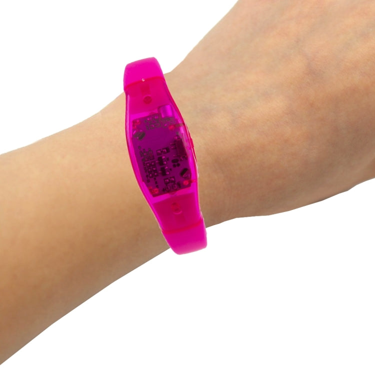 Fashion Sound Activated LED Silicone Bracelet
