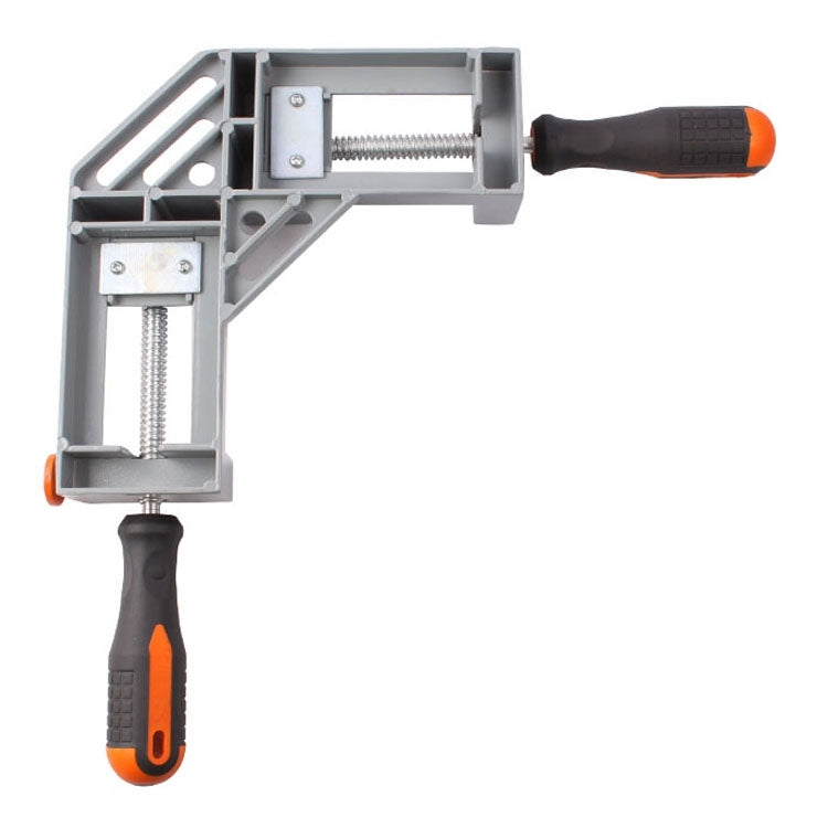 Aluminum Alloy Right Angle Clamp Woodworking Tools Jigs Double Handle 90 Degree Right Angle Clips Quick Corner Clamps