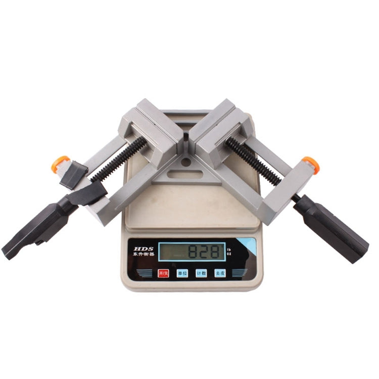 Aluminum Alloy Right Angle Clamp Woodworking Tools Jigs Double Handle 90 Degree Right Angle Clips Quick Corner Clamps