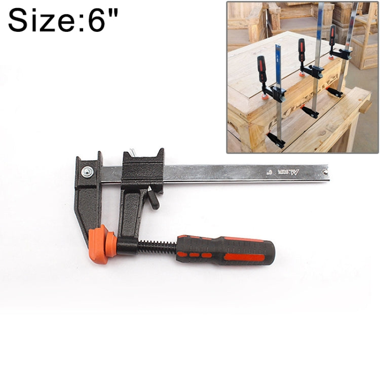 6 Inch Multi-function Two-way F Clip Woodworking Fast Fixed Clamping and Splicing Tool