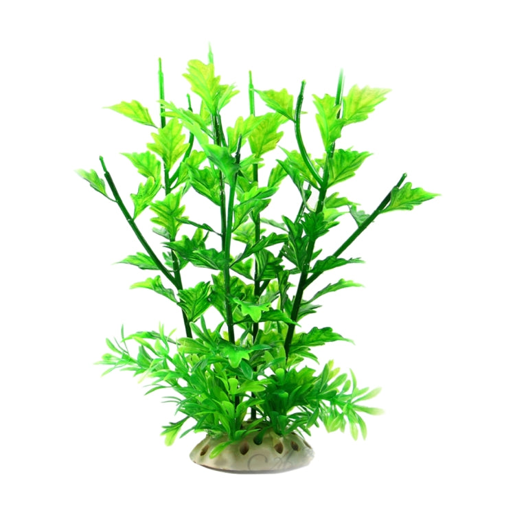 Artificial Tree Plant Grass Figurines Miniatures Aquarium Fish Tank Landscape, Size: 17.0 x 25.0cm