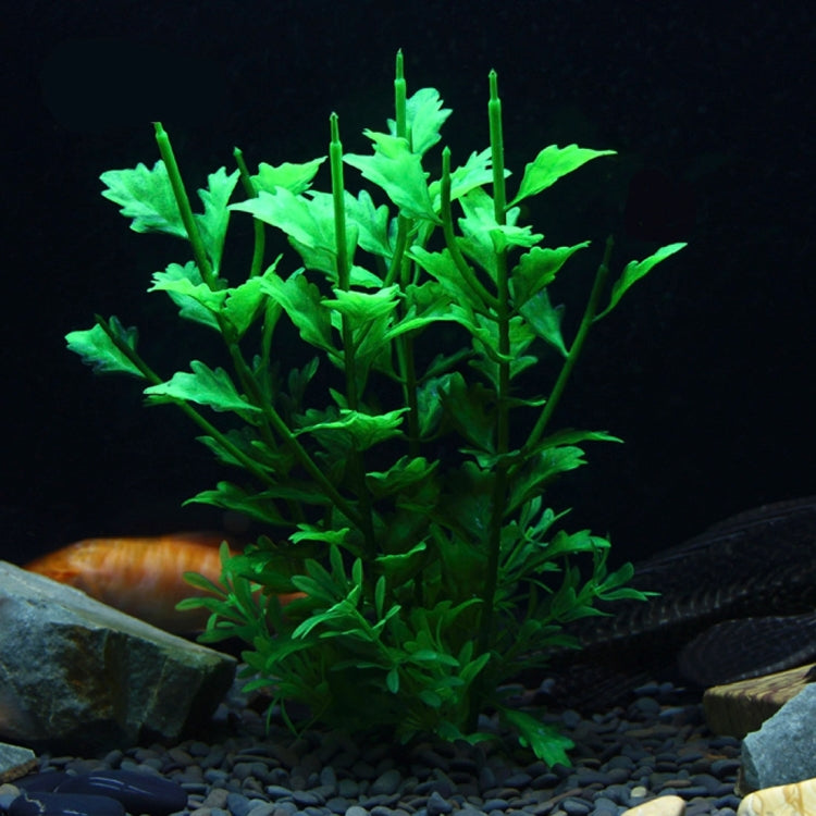 Artificial Tree Plant Grass Figurines Miniatures Aquarium Fish Tank Landscape, Size: 17.0 x 25.0cm