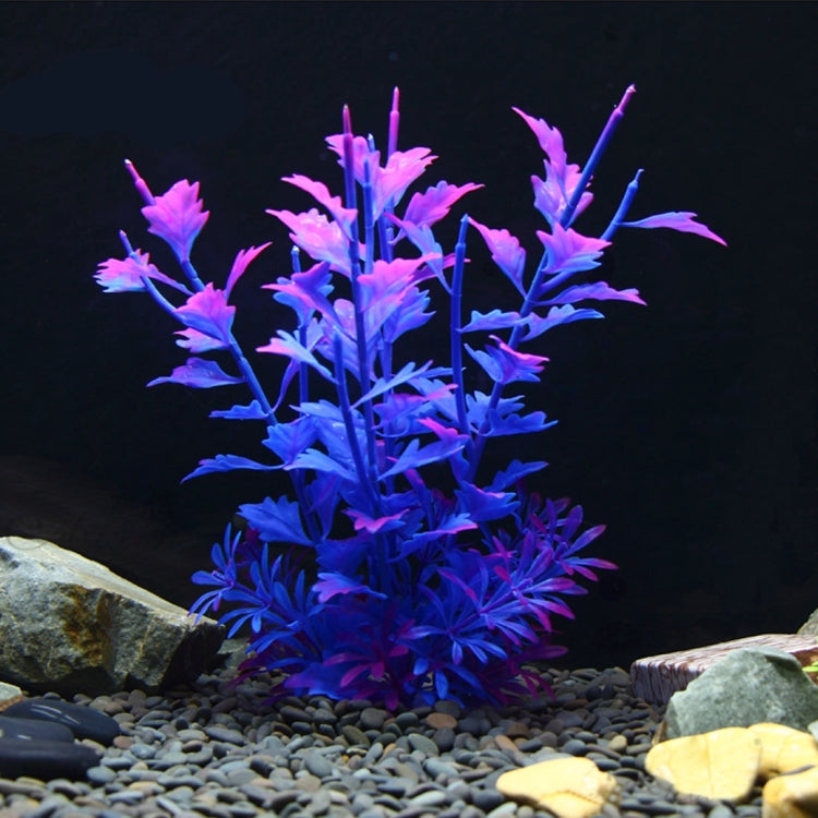 Artificial Tree Plant Grass Figurines Miniatures Aquarium Fish Tank Landscape, Size: 17.0 x 25.0cm