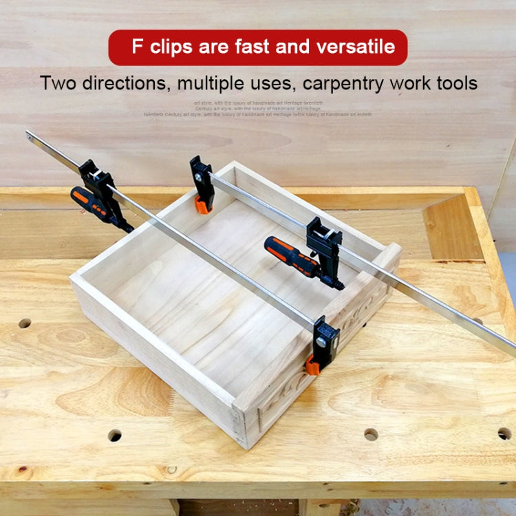 30 Inch Multi-function Two-way F Clip Woodworking Fast Fixed Clamping and Splicing Tool