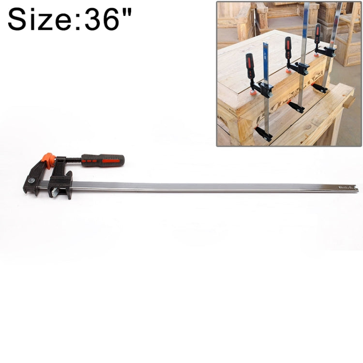 36 Inch Multi-function Two-way F Clip Woodworking Fast Fixed Clamping and Splicing Tool