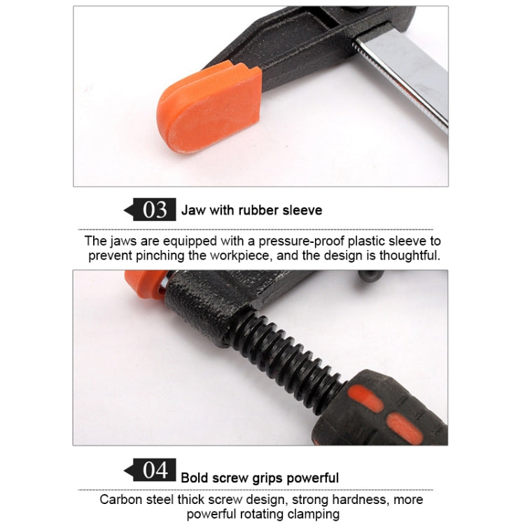 36 Inch Thicken F Clip Woodworking Fast Fixed Clamping and Splicing Tool