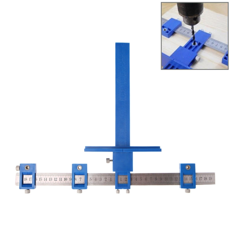 Multi-function Adjustable Woodworking Hole Locator Auxiliary Installation Tool