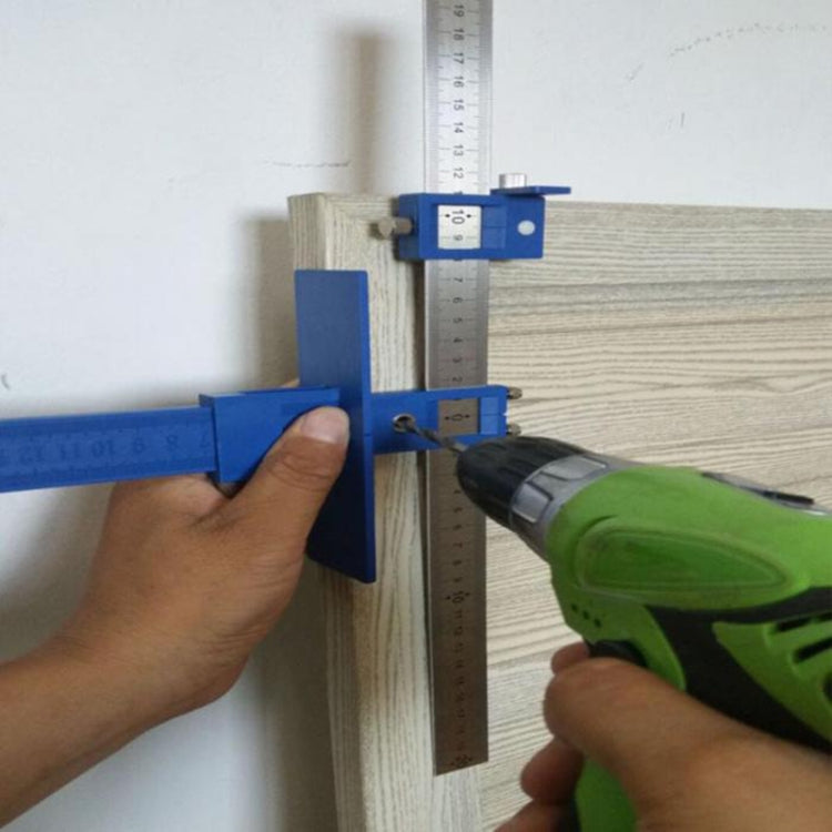 Multi-function Adjustable Woodworking Hole Locator Auxiliary Installation Tool