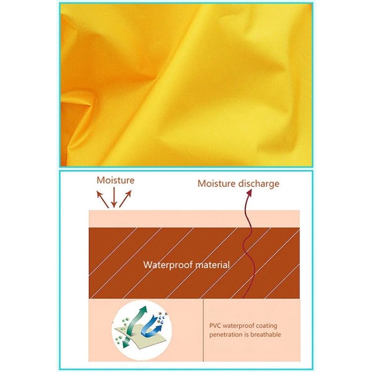 Cartoon Dinosaur Children Fashion Raincoat Size: XXL