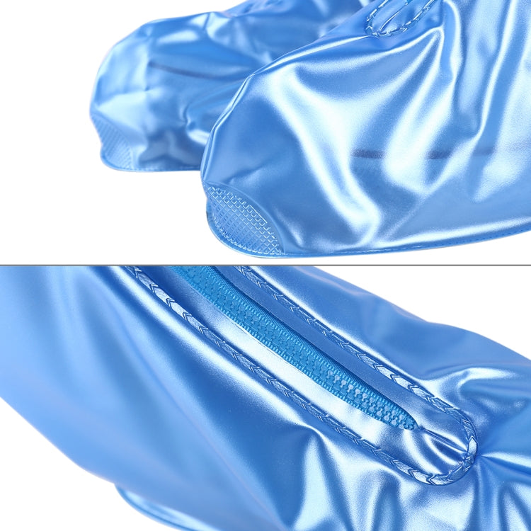 Fashion PVC Non-slip Waterproof Thick-soled Shoe Cover Size: XXXL