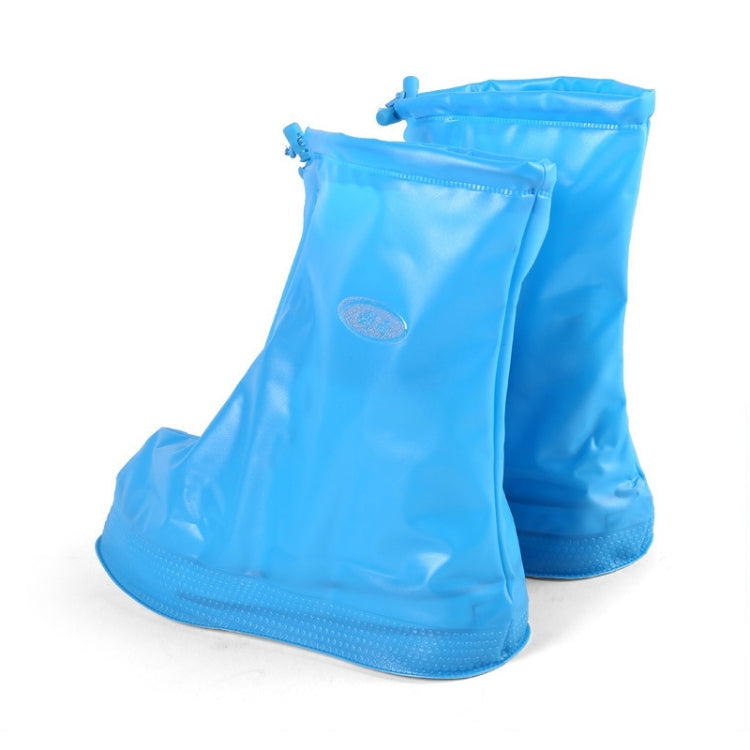 Fashion Children PVC Non-slip Waterproof Thick-soled Shoe Cover Size: M