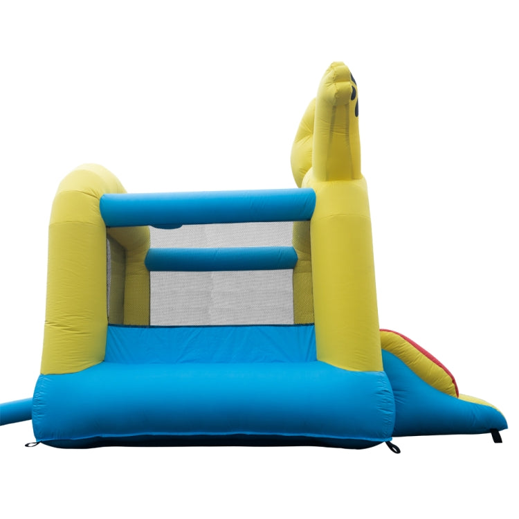 [US Warehouse] Inflatable Tiger Trampolines with Slide, Size: 83x106x95 inch