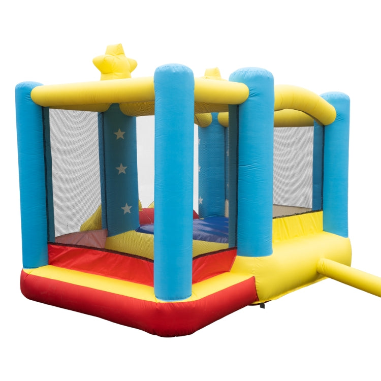 [US Warehouse] Inflatable Star Trampolines with Slide, Size: 102x106x87 inch