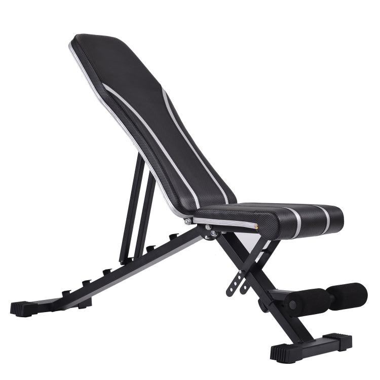 [US Warehouse] Adjustable Flat Incline Utility Weight Bench Exercise Abdominal Chair Fitness Equipment