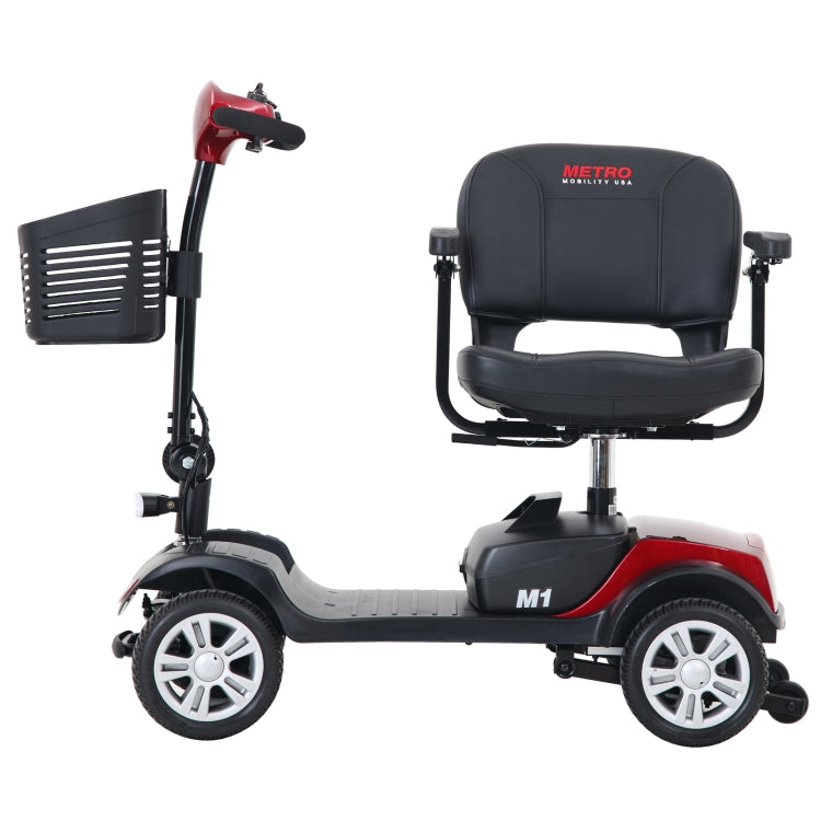 [US Warehouse] METRO M1-RED Compact Outdoor Electric Mobility Scooter Travel Tools, US Plug (Red)