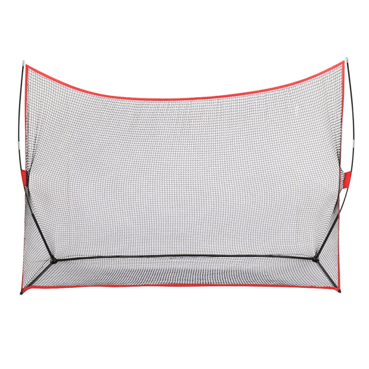 [US Warehouse] 10x7 inch Portable Outdoor Golf Training Net (Red)