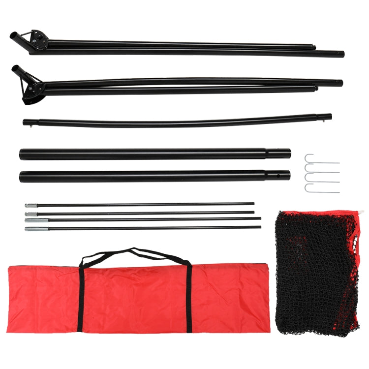 [US Warehouse] 10x7 inch Portable Outdoor Golf Training Net (Red)