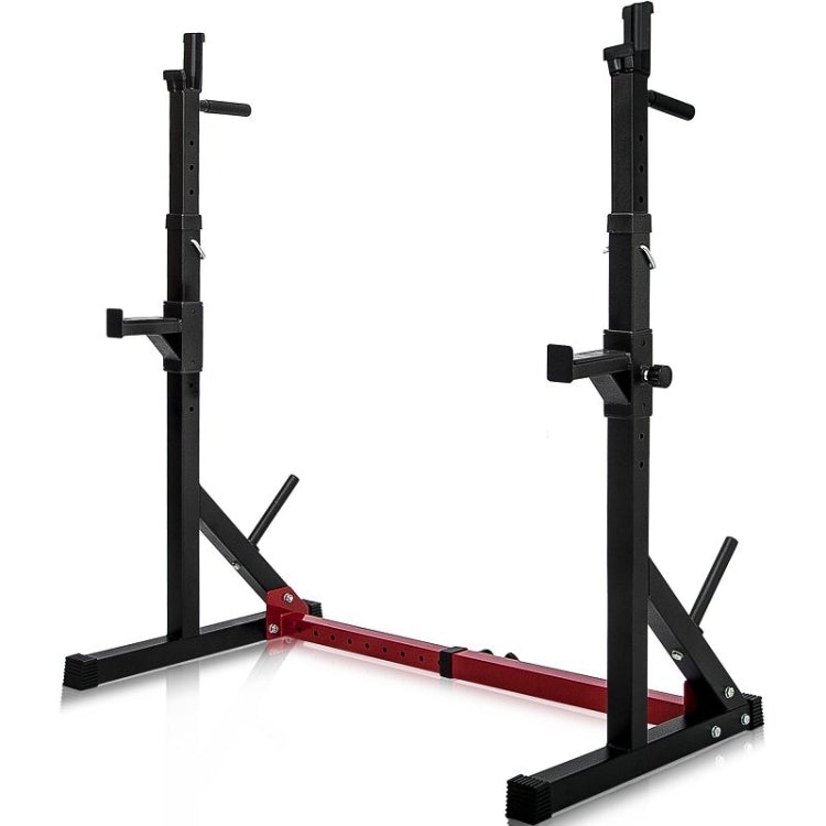 [US Warehouse] Home Gym Adjustable Barbell Rack, Max Load: 550LBS