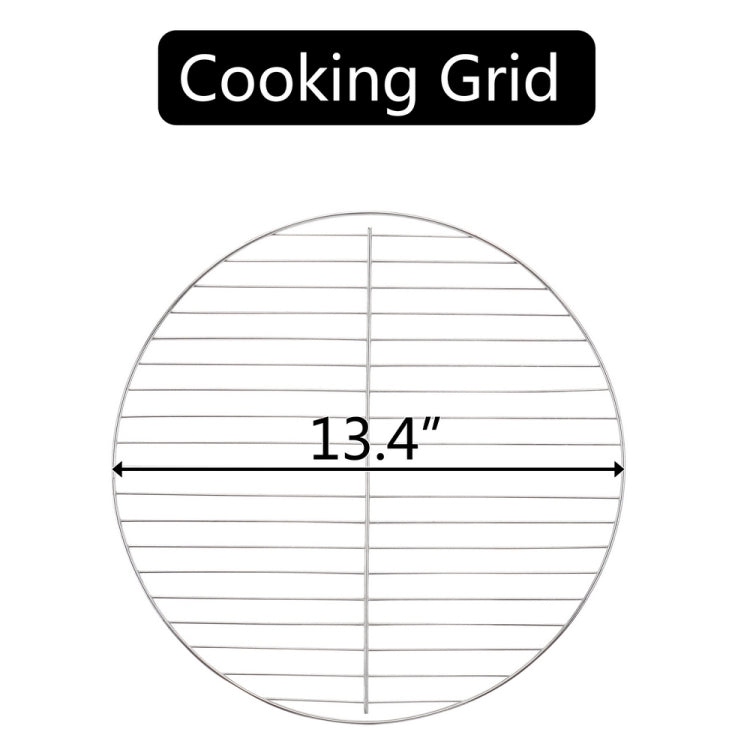 [US Warehouse] 14 Inch Apple Shape Outdoor Enamel Charcoal Furnace Barbecue Stand Grill (Red)