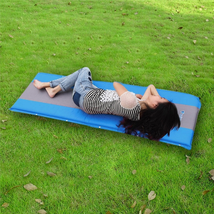 Outdoor Camping Mat Tent Moisture-Proof Mattress Bed Multiple Holes Breathable Thicker Sponge Folding Sleeping Pad Automatic Inflatable Mat, Size: 185x55x5cm