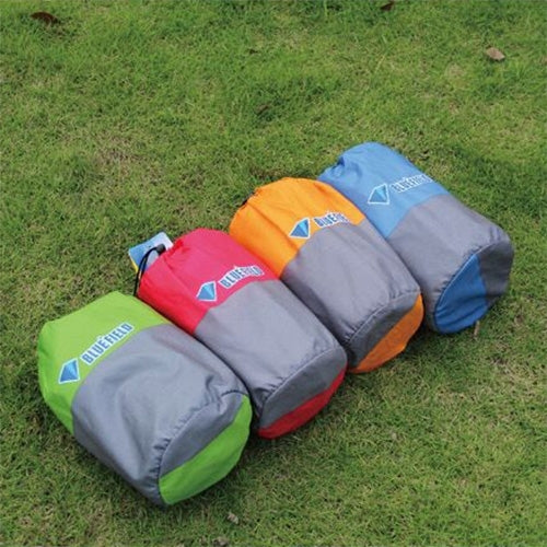 Outdoor Camping Mat Tent Moisture-Proof Mattress Bed Colorful Folding Sleeping Pad Automatic Inflatable Mat with Pillow, Size: 183x55x3cm