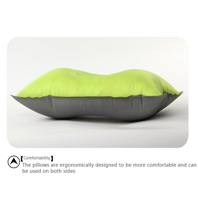 Outdoor Camping Travel Tent Pillow Folding Sleeping Automatic Inflatable Pillow, Size: 32x52x13cm