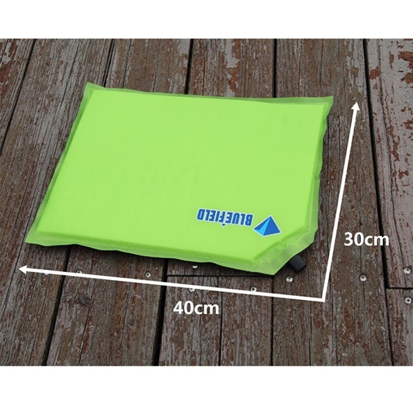 Outdoor Camping Travel Cushions Folding Automatic Inflatable Cushion, Size: 30x40x2.5cm (Red)
