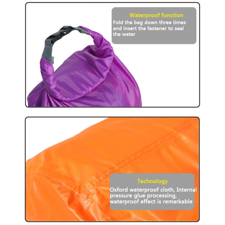 40L Outdoor Polyester Cloth Trekking River Drifting Waterproof Bag Ultralight Swimming Bag