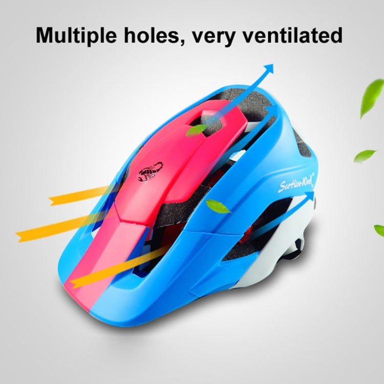 Outdoor Sports Mountainbiking Protective Helmet, Suitable Head Circumference: 54 - 58 cm, Size: M