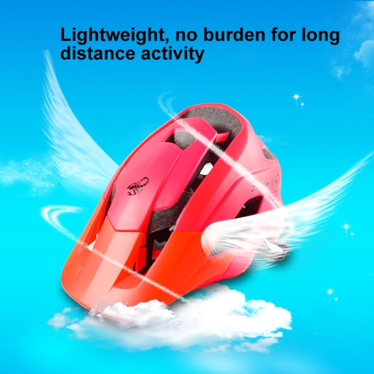 Outdoor Sports Mountainbiking Protective Helmet, Suitable Head Circumference: 58 - 53 cm, Size: L