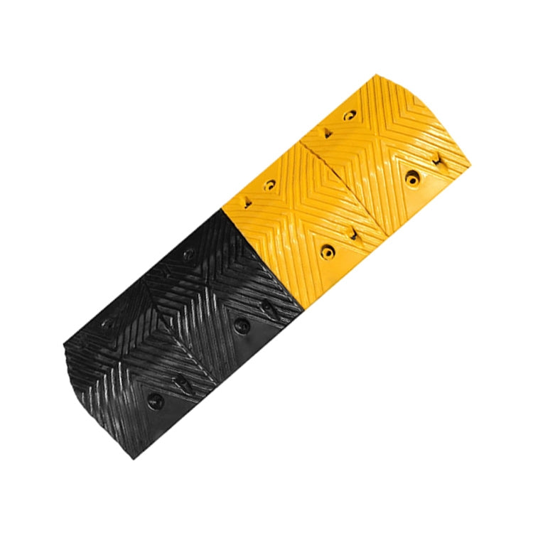 Herringbone Rubber Speed Bump, Size: 100x35x7cm