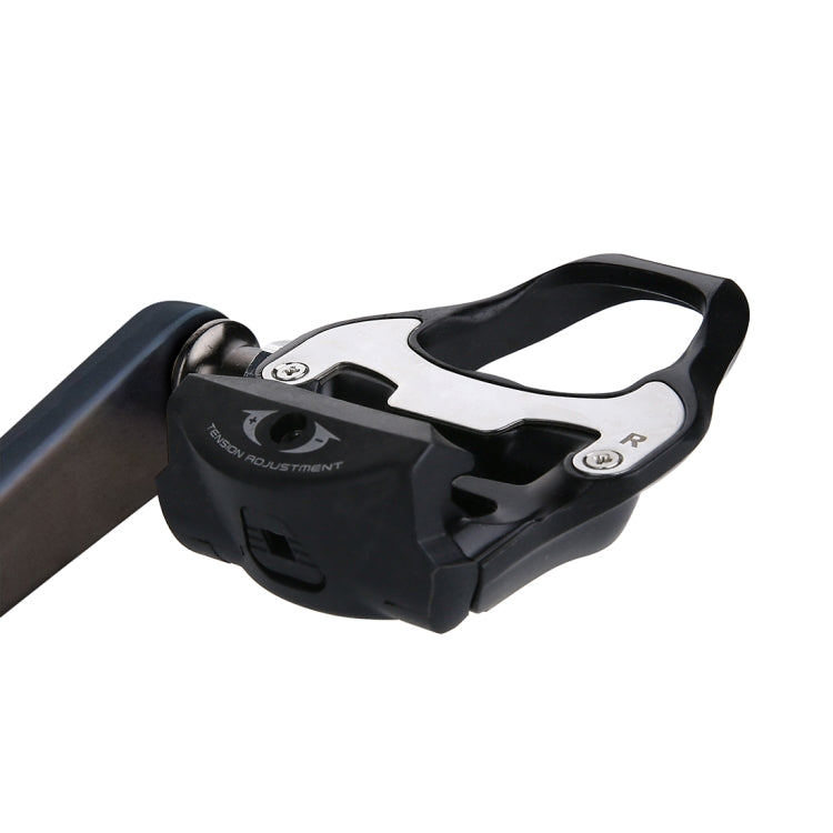 1 Pair Road Bike RD2 Locking Aluminum Alloy Platform Pedals CNC Steel Axle 9/16 inch for Bike MTB BMX