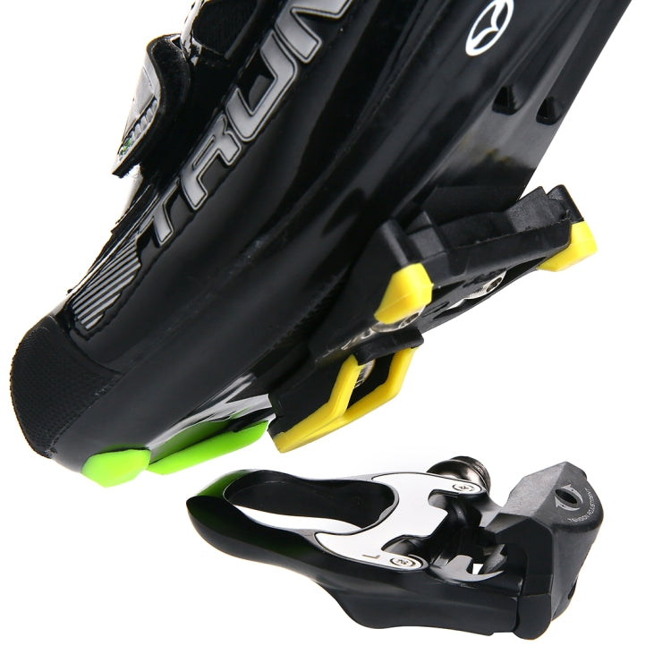 1 Pair Road Bike RD2 Locking Aluminum Alloy Platform Pedals CNC Steel Axle 9/16 inch for Bike MTB BMX