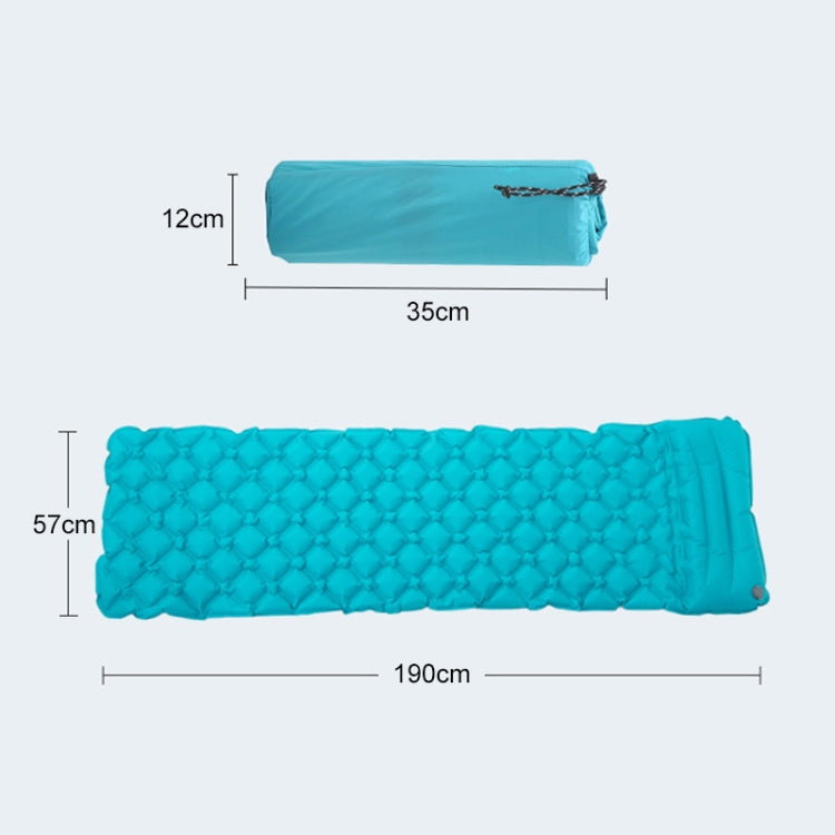 Outdoor Camping Automatic Inflatable Cushion Ultra Light TPU Air Mattress, Size: 190x57x5cm