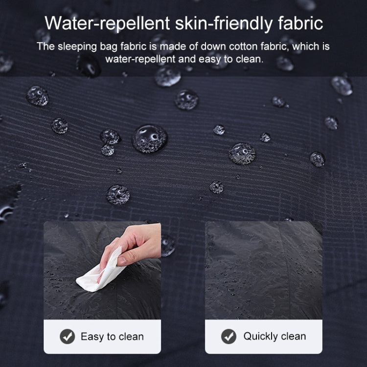 Outdoor Camping Sleeping Bag Splicing Indoor Cotton Sleeping Bed, Size: 210x80cm, Weight: 2.2kg