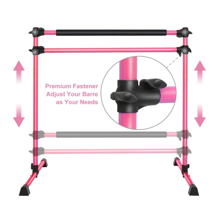 [US Warehouse] Double-Decked Liftable Home Dance Studio Ballet Pole Yoga Stretching Fitness Dance Pole, Size: 123x71x120cm