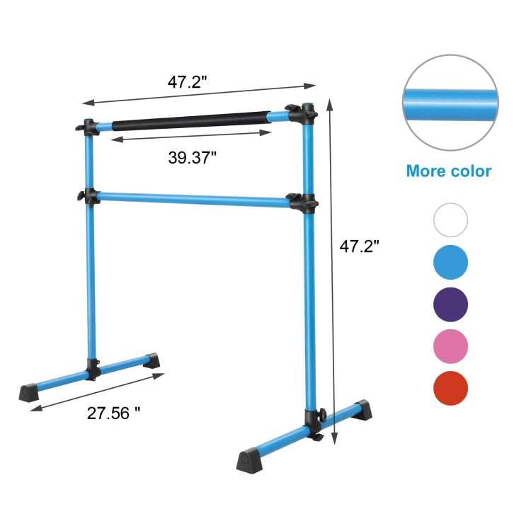 [US Warehouse] Double-Decked Liftable Home Dance Studio Ballet Pole Yoga Stretching Fitness Dance Pole, Size: 123x71x120cm