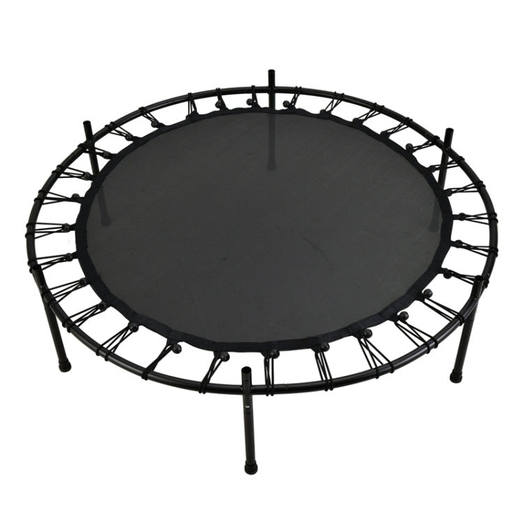 [US Warehouse] Outdoor Recreational Round Shape Trampoline with Safety Enclosure Net, Size: 55 inch (Red)