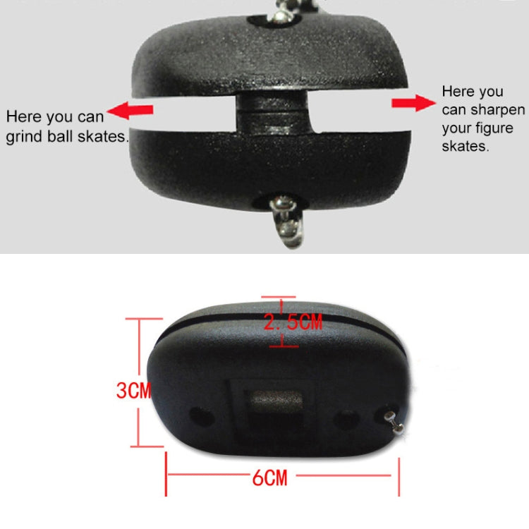 Portable Multifunctional Diamond Sharpener for Skate Shoes