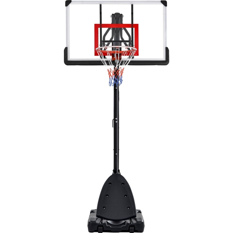 [US Warehouse] 7.5ft-10ft Height Adjustable Basketball Stand with LED Basketball Hoop Lights